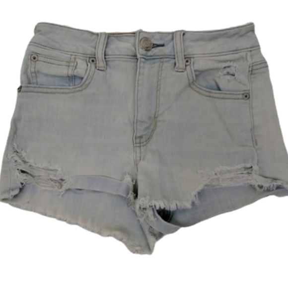 American Eagle Outfitters Pants - American Eagle High Rise Shortie Summer Casual Distressed Bohemian Shorts